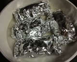 鮭ときのこのホイル焼き　辛味噌バター味作り方5写真