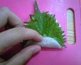 生ハムと大葉の大根巻き＊作り方3写真