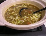 スープカレーをリメイク♥カレーうどん鍋作り方2写真