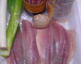 鯵のオイル焼き・ねぎ・ポン酢かけ作り方1写真