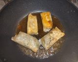 豚挽肉とニラの肉春巻き作り方4写真