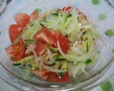 かつお節♪たっぷり♪野菜サラダ♪♪作り方4写真