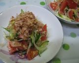 かつお節♪たっぷり♪野菜サラダ♪♪作り方5写真