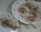 手作り焼き鳥（塩にんにく）作り方2写真