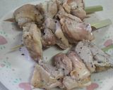 手作り焼き鳥（塩にんにく）作り方3写真