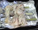 手作り焼き鳥（塩にんにく）作り方4写真