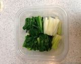 手抜き☆わけぎの豆腐酢味噌和え作り方1写真