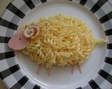子供が喜ぶ☆ひつじのパスタ作り方2写真