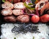 簡単にキャラ弁！ 小梅でほっぺちゃん☆作り方2写真