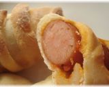 HMで☆パリッとウインナーパン♪作り方6写真