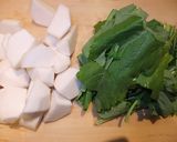 かぶと鶏肉の香味炒め作り方2写真