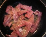 豚肉の塩ニンニク焼き＋レモン作り方1写真