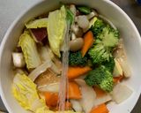 お一人様ピリ辛味噌味根菜たっぷり野菜炒め作り方16写真
