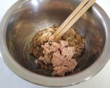 朝食に栄養たっぷり♪ツナ納豆の豆腐サラダ作り方3写真
