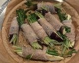 おかんレシピ𓀤𓀣茄子の豚肉巻き蒸し料理作り方6写真
