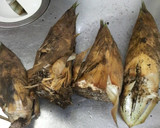 お米でOK☆筍の下茹で（全工程写真付）作り方1写真