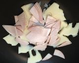 あっという間の筍とハムの塩麹炒め作り方3写真