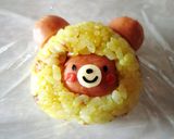 キャラ弁♪クマずきん❤おにぎり作り方7写真