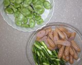 そら豆のホットサラダ作り方1写真
