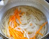 ロールチキン【オクラ＋ごぼうサラダ】作り方3写真