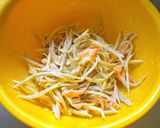 ロールチキン【オクラ＋ごぼうサラダ】作り方5写真