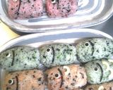 ＊すぐ出来！彩りごはんでデコこいのぼり＊作り方3写真