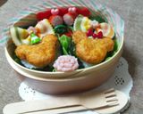 キャラ弁＊簡単ﾐｯｷｰ&ﾐﾆｰおにぎり＊作り方4写真