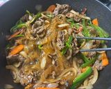 タンミョンで牛肉チャプチェ作り方5写真