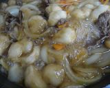 懐かしい♪すき焼き風丼作り方5写真
