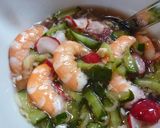 おもてなしランチ☆海老とみょうがの酢飯作り方3写真