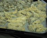 エリンギのパン粉焼き✿バジルマヨ味作り方3写真