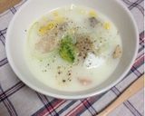 ☆シーフードスープパスタ☆作り方5写真