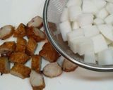 簡単煮物☆おばあちゃんのさつま揚げと大根作り方1写真