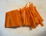 チーズ入りにんじん餅🥕 おやつにも おつまみにも作り方1写真
