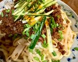 【ひき肉BACEアレンジ❸ジャージャー麺】作り方3写真