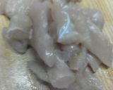 ササミと豆苗のピリ辛和風パスタ作り方2写真