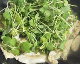 ササミと豆苗のピリ辛和風パスタ作り方5写真