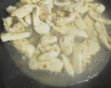 ササミと豆苗のピリ辛和風パスタ作り方4写真