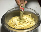 生ハムとズッキーニの冷製パスタ作り方23写真