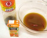 オレンジジュースで鶏むね肉の南蛮サラダ♡作り方2写真