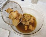 オレンジジュースで鶏むね肉の南蛮サラダ♡作り方5写真