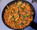 麻婆白菜のかた焼きそば作り方17写真