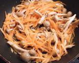 塩こうじで★厚揚げときのこの山かけ蒸し作り方2写真