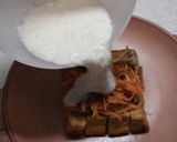 塩こうじで★厚揚げときのこの山かけ蒸し作り方4写真