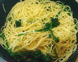 明太子パスタ☆茎ブロッコリー入り作り方2写真