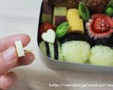 キャラ弁＊ハチさん♪作り方4写真