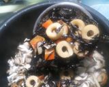 ひじきの煮物で炊き込みご飯作り方3写真