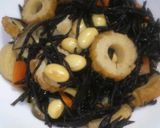 ひじきの煮物で炊き込みご飯作り方4写真