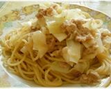 ツナとキャベツのスパゲティ作り方10写真