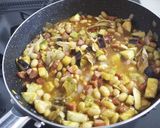 ウインナーと大豆の塩麹トマトオムレツ作り方3写真